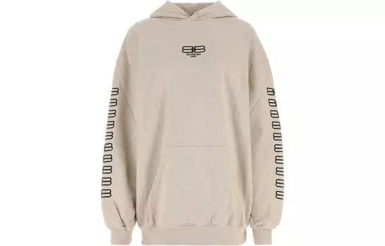 Толстовка мужская Off White Balenciaga, кремовый