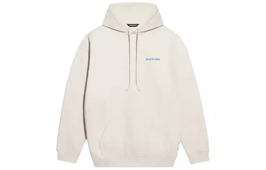 Толстовка мужская Off White Balenciaga, кремовый