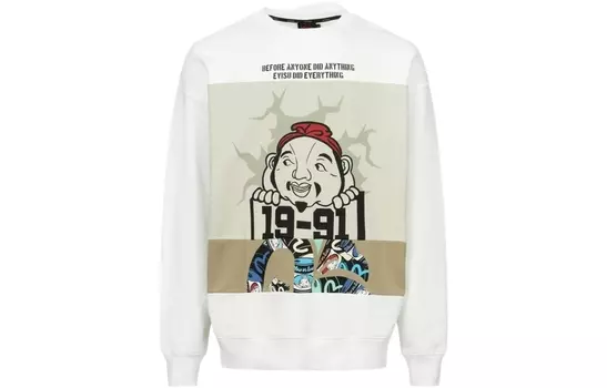 Толстовка мужская Off White Evisu, кремовый