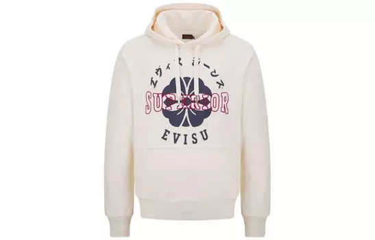 Толстовка мужская Off White Evisu, кремовый