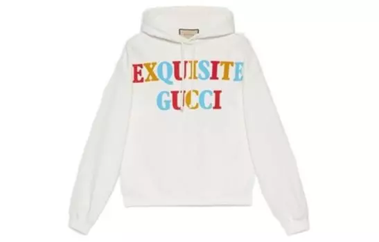 Толстовка мужская Off White Gucci, кремовый