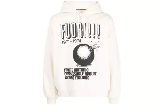 Толстовка мужская Off White Gucci, кремовый
