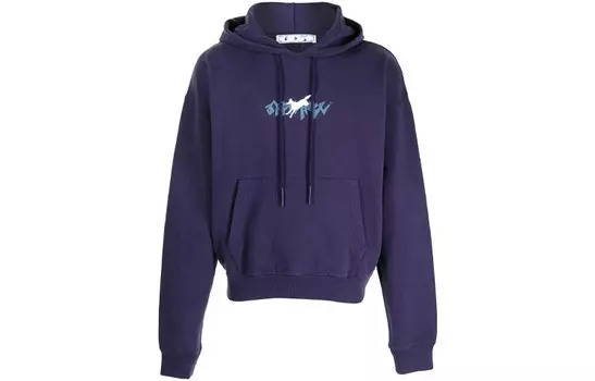 Толстовка мужская Off-White, темно-фиолетовый