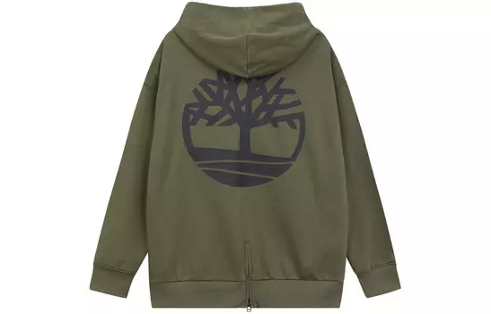 Толстовка мужская оливково-зеленая Timberland, оливково-зеленый
