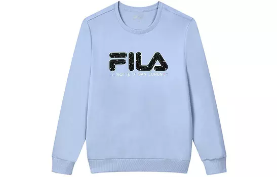 Толстовка мужская опалово-голубая Fila, голубой