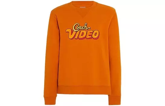 Толстовка мужская оранжевая Coach, оранжевый
