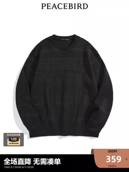 Толстовка мужская Peacebird весенняя, черный