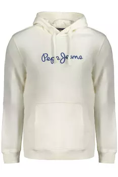 Толстовка мужская Pepe Jeans с капюшоном, белый