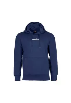Толстовка мужская, ПЕРШУТА - толстовка, капюшон, карман, логотип, длинная, одноцветное Ellesse, темно-синий