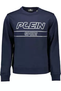 Толстовка мужская Plein Sport, синий / белый