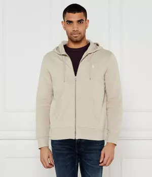 Толстовка мужская Polo Ralph Lauren на молнии, бежевый