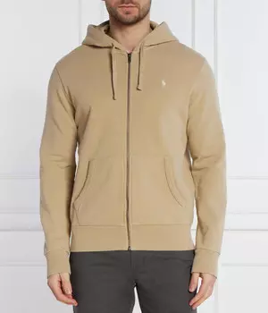 Толстовка мужская Polo Ralph Lauren на молнии, бежевый