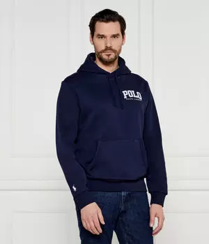 Толстовка мужская Polo Ralph Lauren с логотипом бренда, синий