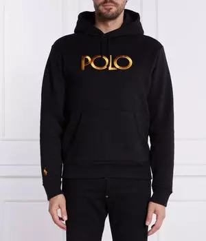 Толстовка мужская Polo Ralph Lauren с вышитым логотипом, черный