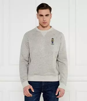 Толстовка мужская Polo Ralph Lauren с вышивкой, серый