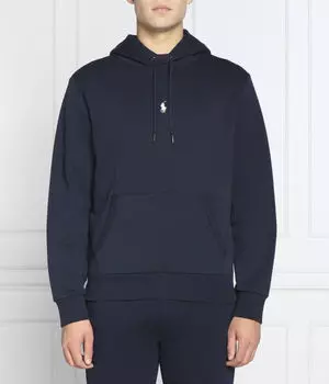 Толстовка мужская Polo Ralph Lauren свободного кроя однотонная, синий