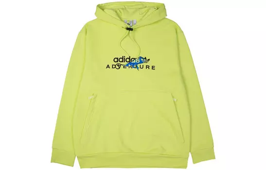 Толстовка мужская полузамороженная желтая Adidas Originals, желтый