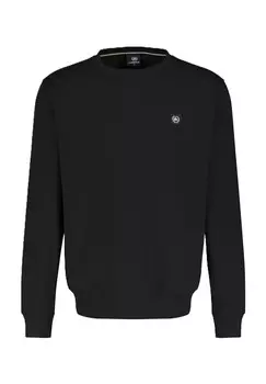 Толстовка мужская, ребристые манжеты LERROS, цвет 290 Black