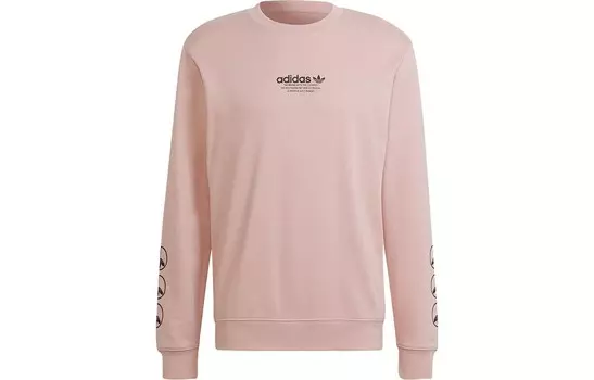 Толстовка мужская розовая Adidas Originals, розовый