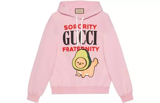 Толстовка мужская розовая Gucci, розовый