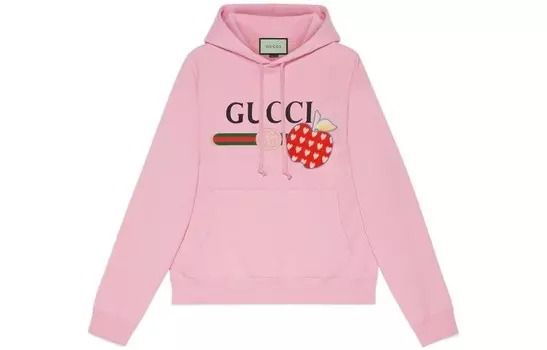 Толстовка мужская розовая Gucci, розовый