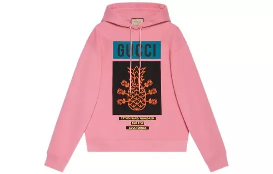 Толстовка мужская розовая Gucci, розовый