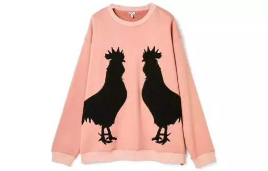 Толстовка мужская розовая Loewe, розовый