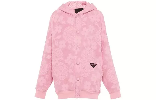 Толстовка мужская розовая Prada, розовый