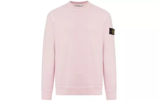 Толстовка мужская розовая Stone Island, розовый