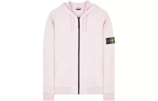 Толстовка мужская розовая Stone Island, розовый