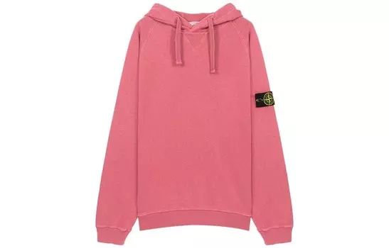Толстовка мужская розовая Stone Island, розовый