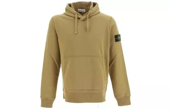 Толстовка мужская рыжевато-желтая Stone Island, желтый