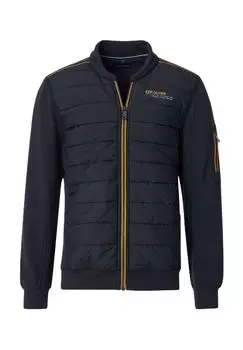 Толстовка мужская с воротником стойкой CASAMODA, цвет 108 Blau