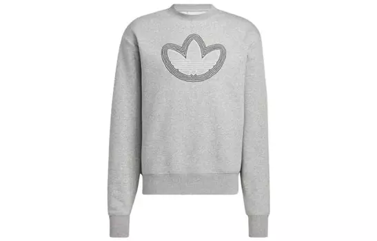 Толстовка мужская серая Adidas Originals, серый