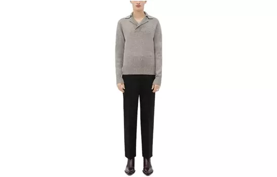Толстовка мужская серая Bottega Veneta, серый