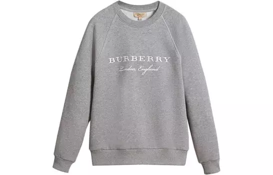 Толстовка мужская серая Burberry, серый