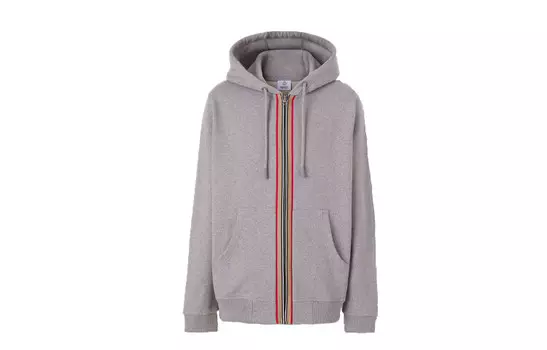 Толстовка мужская серая Burberry, серый