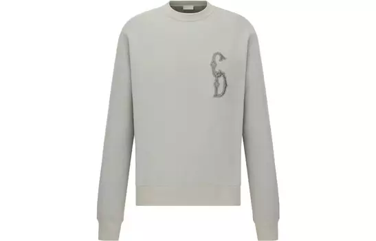 Толстовка мужская серая Dior, серый