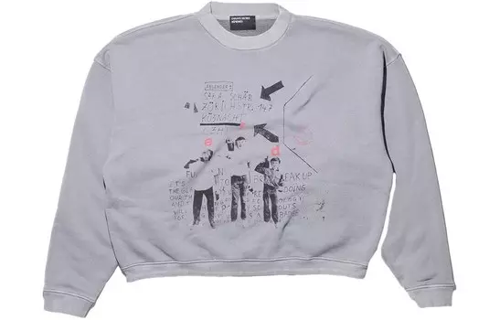 Толстовка мужская серая Enfants Riches Deprimes, цвет Graying