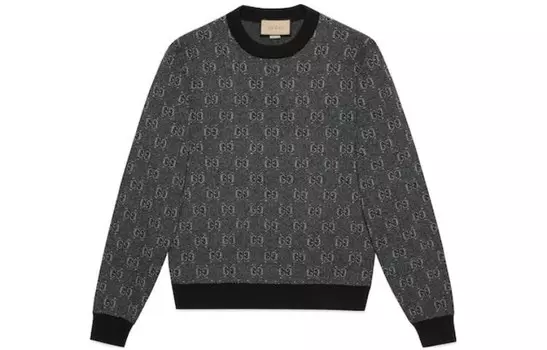 Толстовка мужская серая Gucci, серый