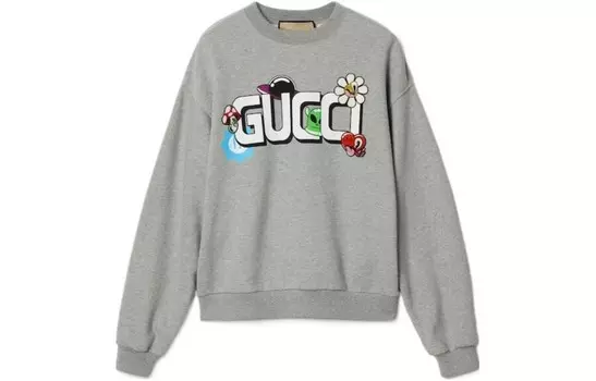Толстовка мужская Gucci, серый