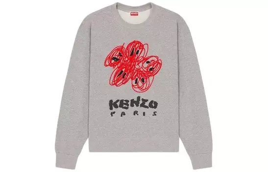 Толстовка мужская серая Kenzo, серый