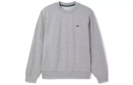 Толстовка мужская серая Lacoste, серый