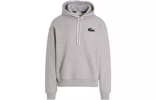 Толстовка мужская серая Lacoste, серый