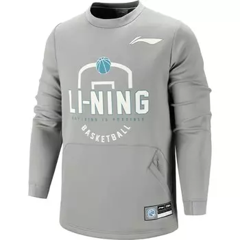 Толстовка мужская серая Lining, серый