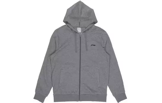 Толстовка мужская серая Lining, серый