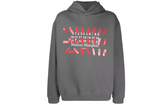 Толстовка мужская серая Maison Margiela, серый
