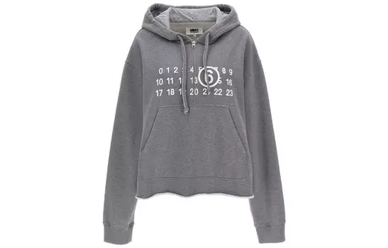Толстовка мужская серая Mm6 Maison Margiela, серый