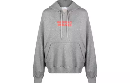 Толстовка мужская серая Off-White, серый