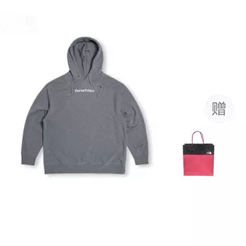 Толстовка мужская серая + подарочный пакет The North Face, серый
